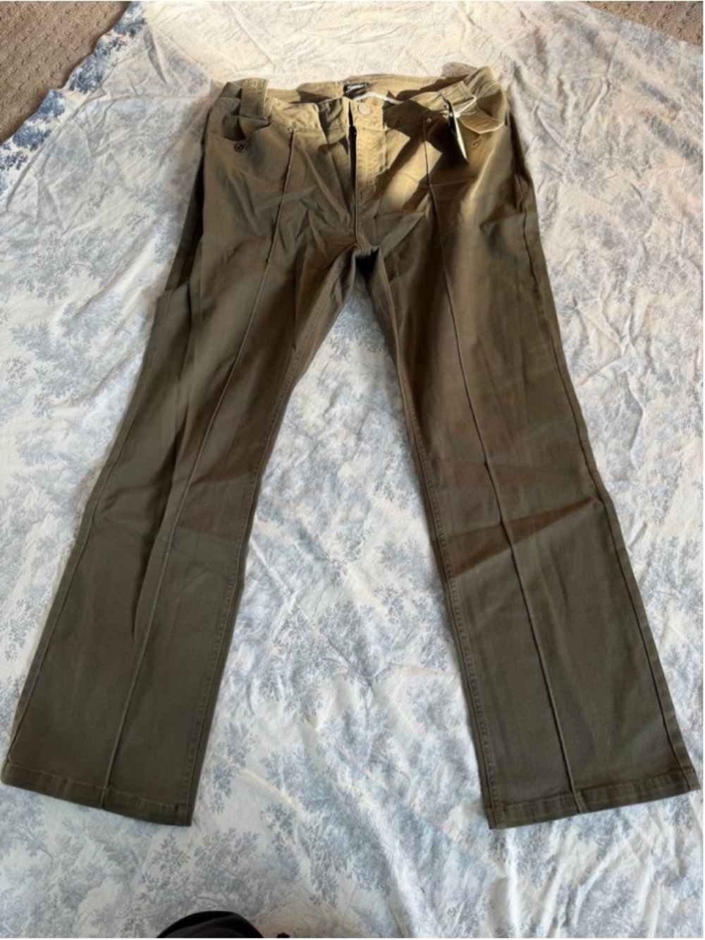 Flamingals Wide Leg Bootcut Cargo Pants 3XL